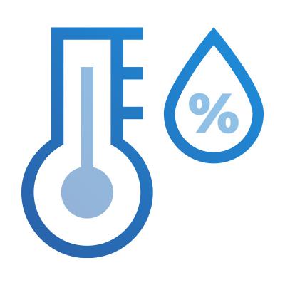 Capteurs de température et d'humidité